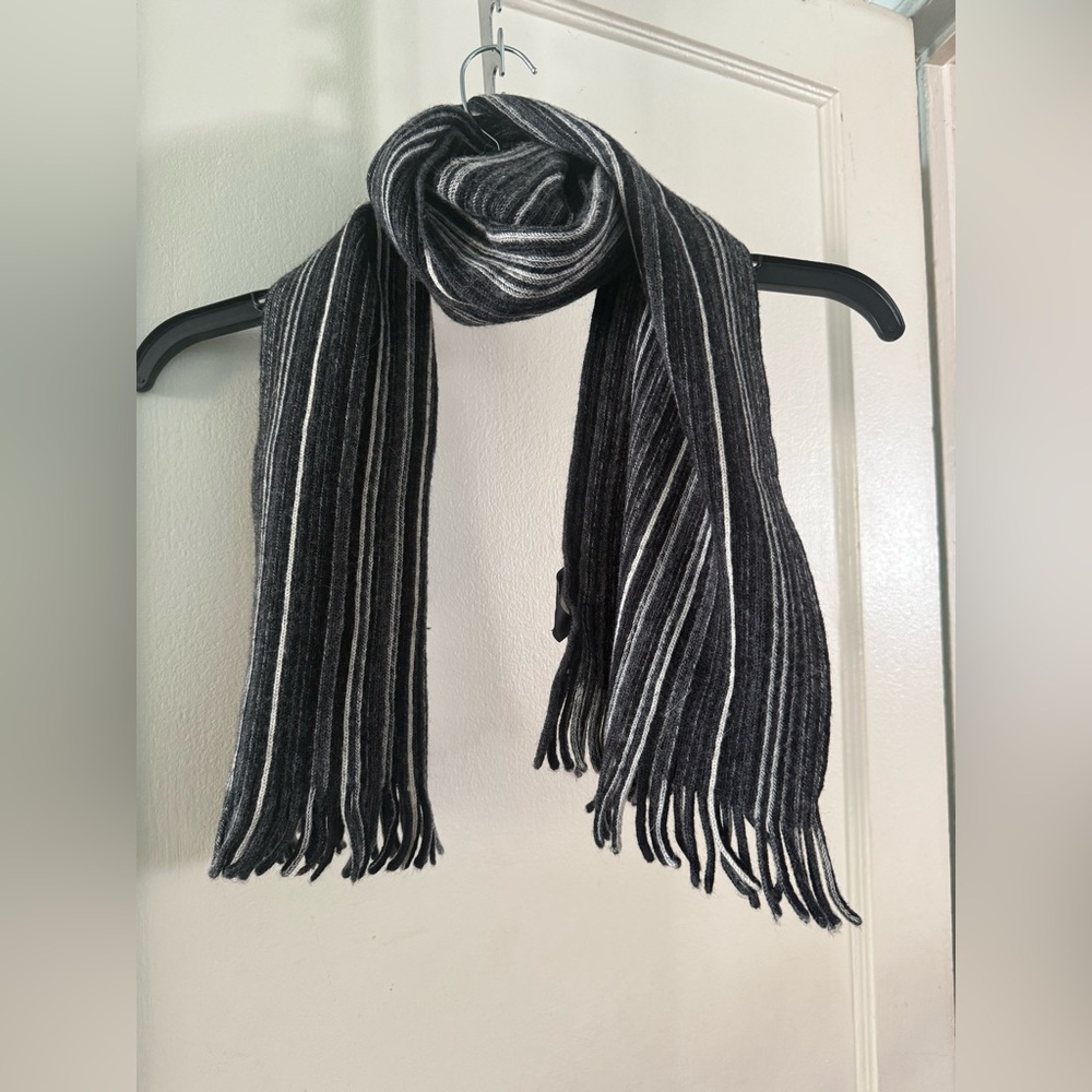 Hugo Boss Black and Gray Knit Accessory